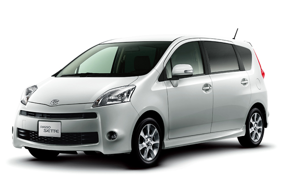 Images of Toyota Passo Sette S 2008–12