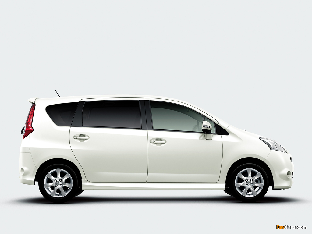 Toyota Passo Sette S 2008–12 wallpapers (1024 x 768)