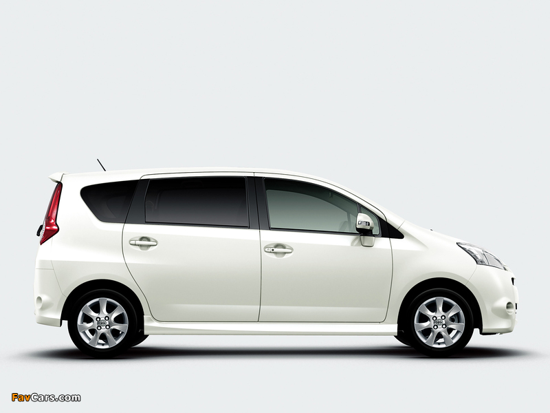 Toyota Passo Sette S 2008–12 wallpapers (800 x 600)