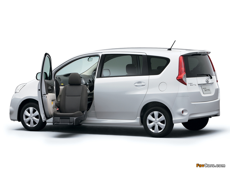 Toyota Passo Sette S 2008–12 wallpapers (800 x 600)