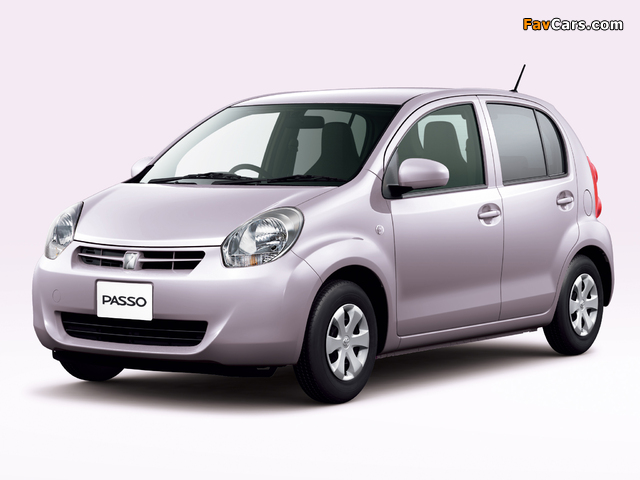 Images of Toyota Passo 1.0 X (KGC30) 2010 (640 x 480)