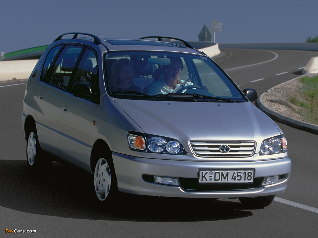 Toyota Picnic 1996–2001 images (1024 x 768)