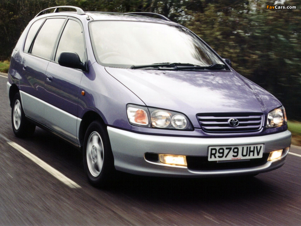 Toyota Picnic UK-spec 1996–2001 pictures (1024 x 768)