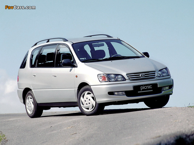 Toyota Picnic 1996–2001 wallpapers (640 x 480)