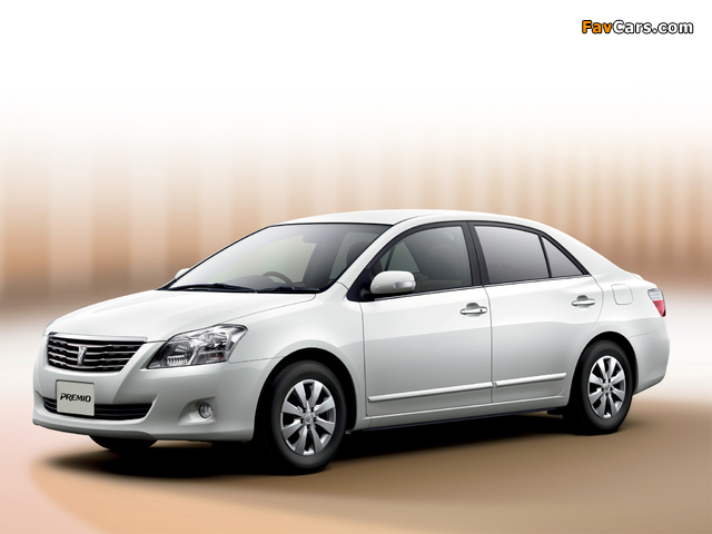 Photos of Toyota Premio 1.8 X L Package Prime Selection (ZRT260) 2009–10 (640 x 480)