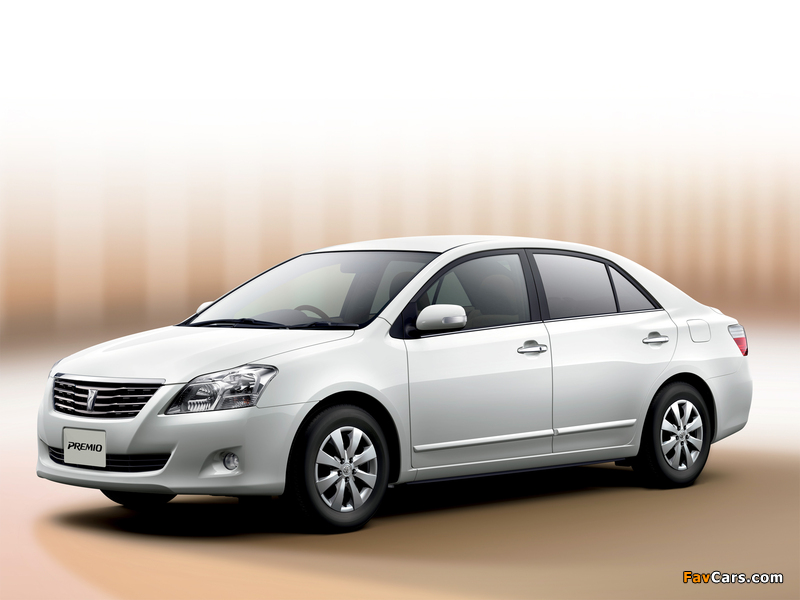 Photos of Toyota Premio 1.8 X L Package Prime Selection (ZRT260) 2009–10 (800 x 600)