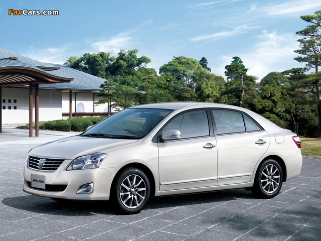 Pictures of Toyota Premio 1.8 X L Package (ZRT260) 2010 (640 x 480)