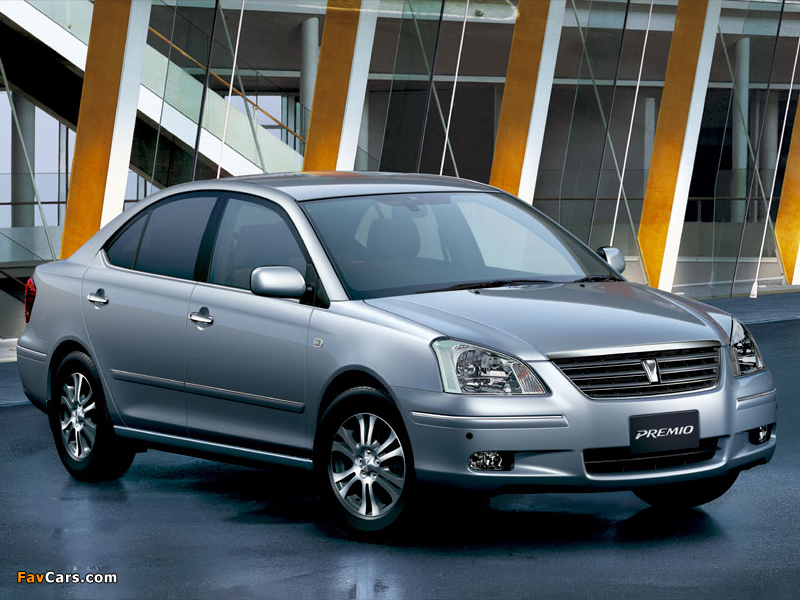 Toyota Premio (T240) 2004–07 wallpapers (800 x 600)