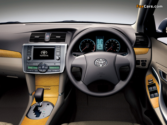 Toyota Premio 1.5 F L Package (NZT260) 2007–10 wallpapers (640 x 480)