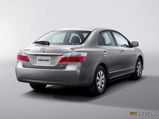 Toyota Premio 2.0 G (ZRT261) 2008–10 images (640 x 480)