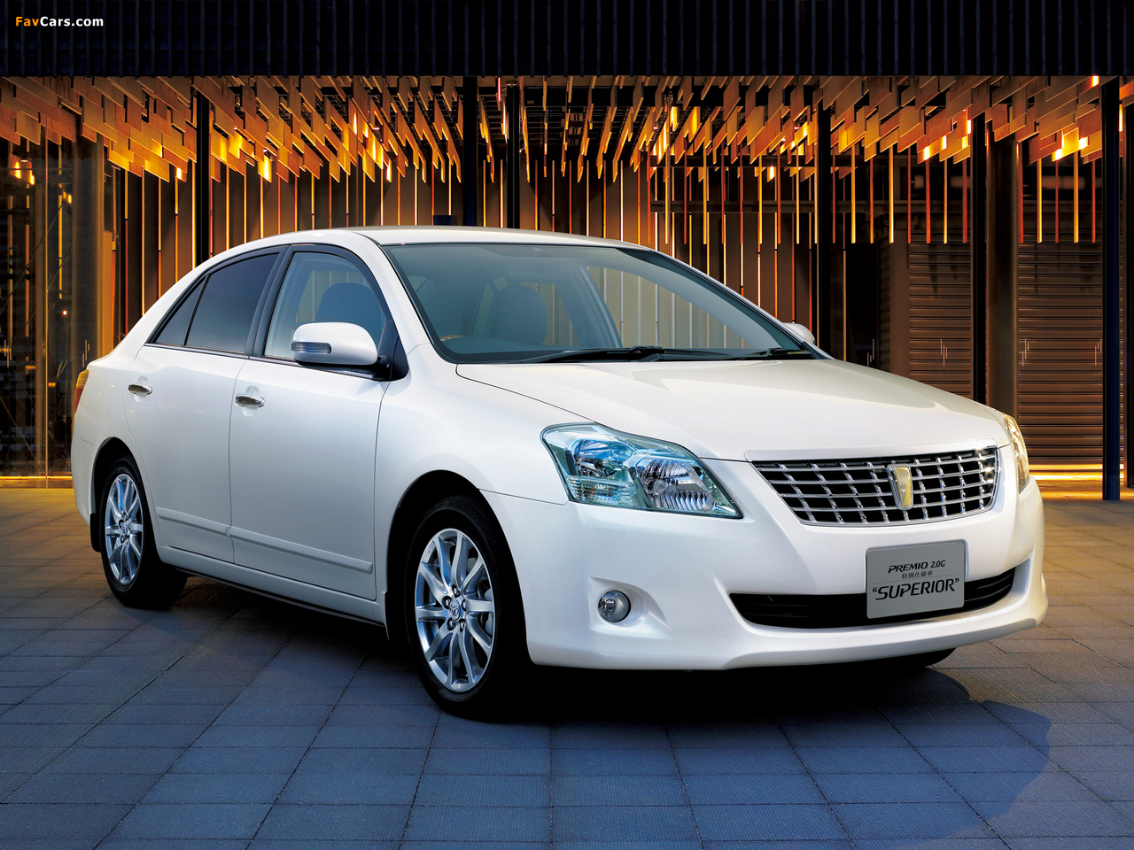 Toyota Premio 2.0 G Superior (ZRT261) 2008–10 wallpapers (1280 x 960)