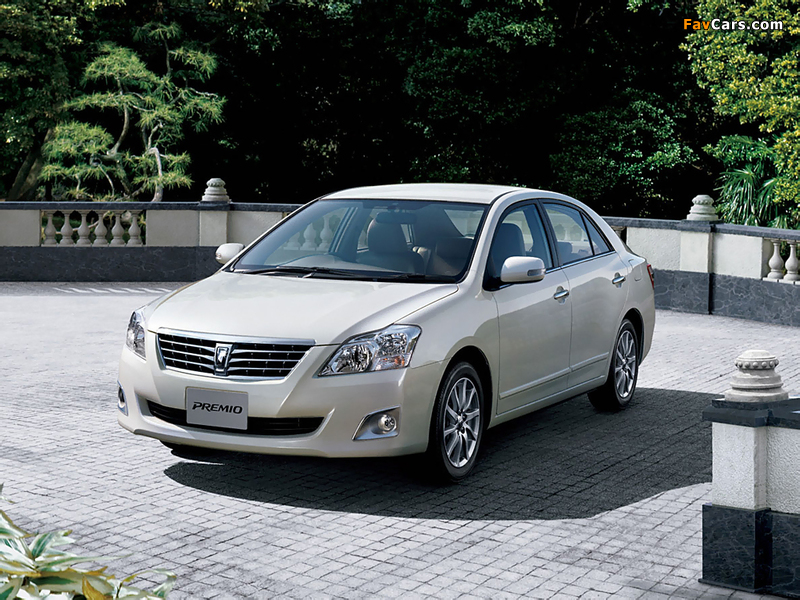 Toyota Premio 1.8 X L Package (ZRT260) 2010 wallpapers (800 x 600)