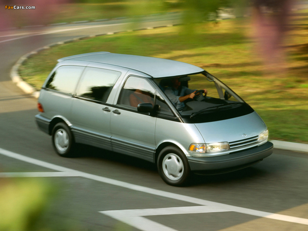 Images of Toyota Previa US-spec 1990–2000 (1024 x 768)