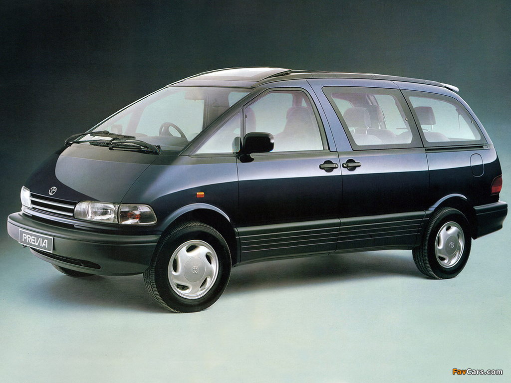 Images of Toyota Previa UK-spec 1990–2000 (1024 x 768)