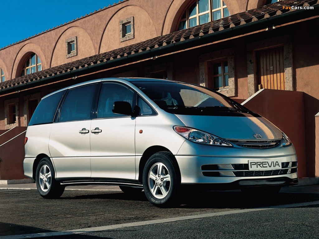Images of Toyota Previa 2000–05 (1024 x 768)