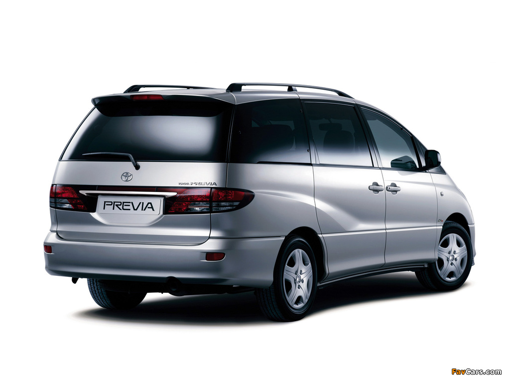 Images of Toyota Previa 2005–07 (1024 x 768)