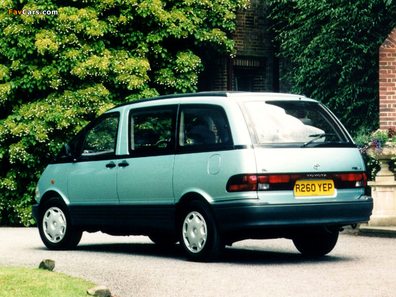 Photos of Toyota Previa UK-spec 1990–2000 (800 x 600)