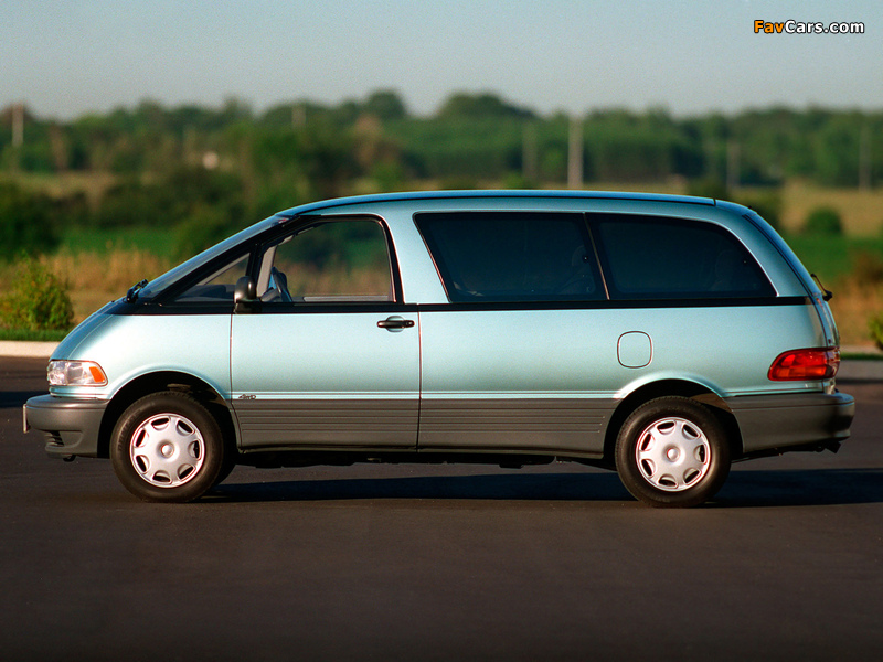 Photos of Toyota Previa US-spec 1990–2000 (800 x 600)