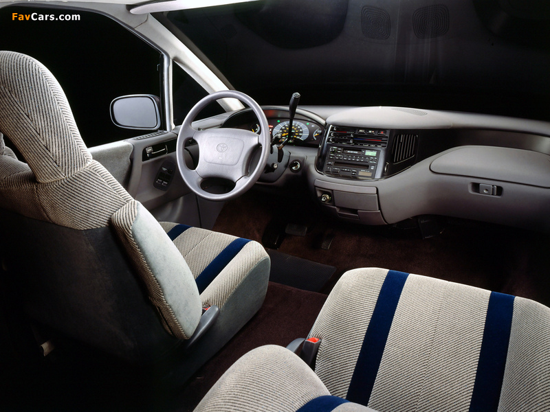 Pictures of Toyota Previa US-spec 1990–2000 (800 x 600)