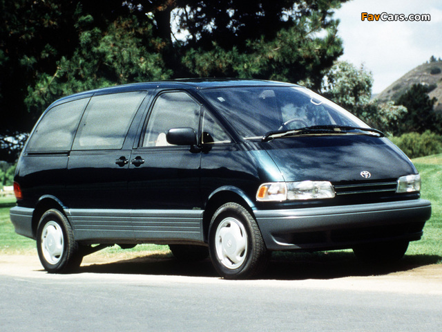 Pictures of Toyota Previa US-spec 1990–2000 (640 x 480)