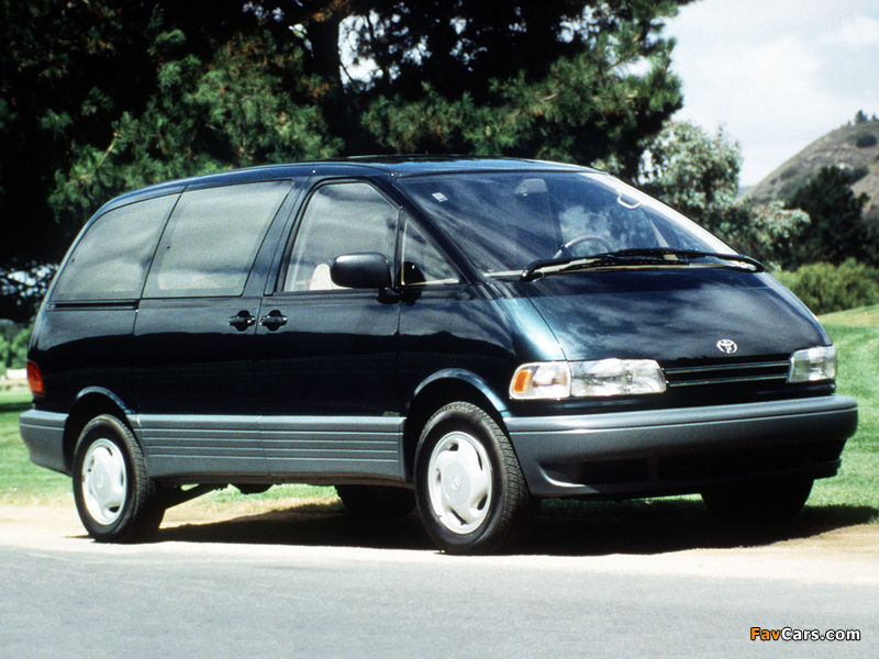 Pictures of Toyota Previa US-spec 1990–2000 (800 x 600)