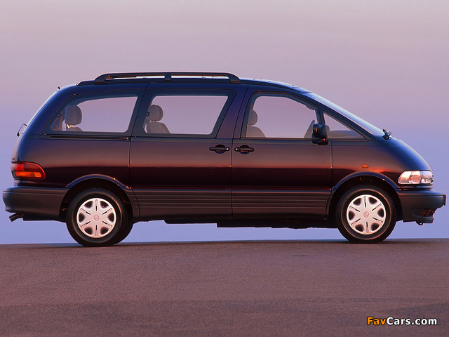 Pictures of Toyota Previa 1990–2000 (640 x 480)