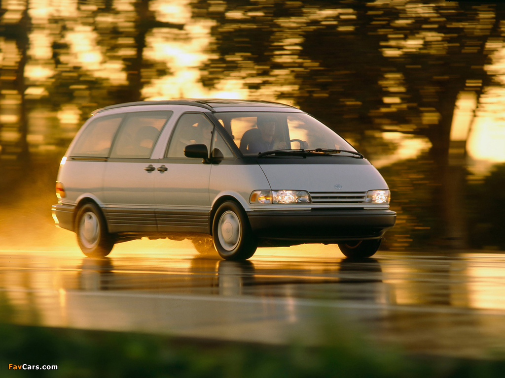 Pictures of Toyota Previa US-spec 1990–2000 (1024 x 768)