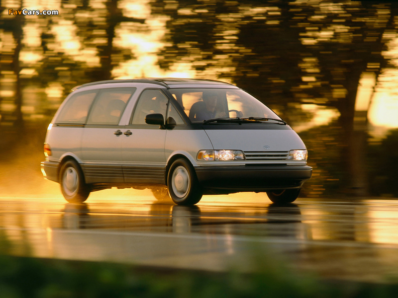 Pictures of Toyota Previa US-spec 1990–2000 (800 x 600)