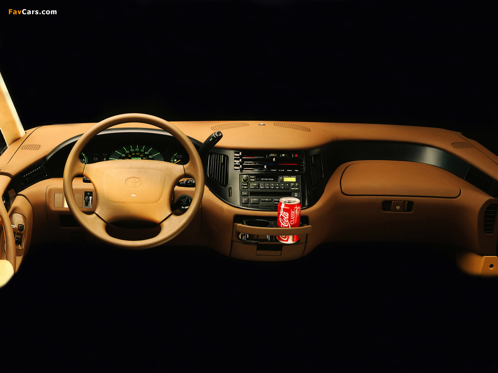 Toyota Previa US-spec 1990–2000 images (1024 x 768)