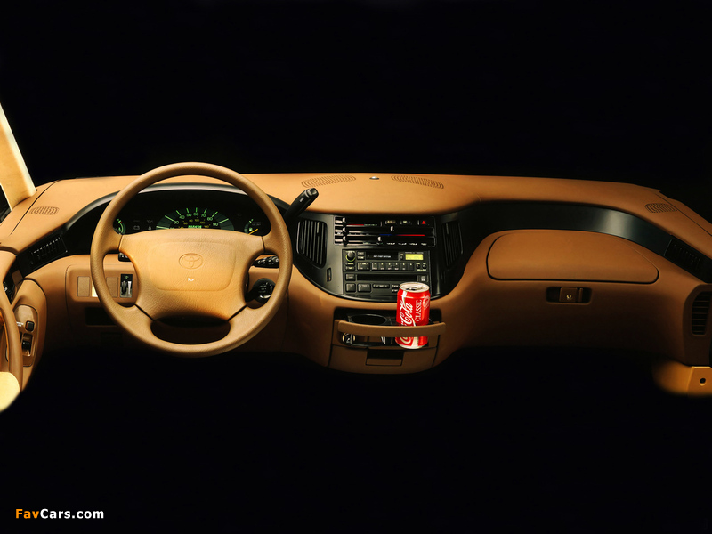 Toyota Previa US-spec 1990–2000 images (800 x 600)