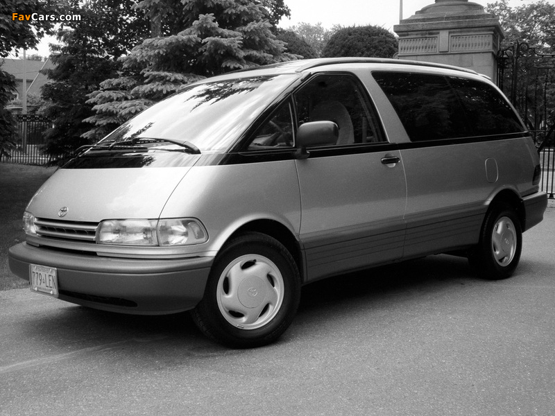 Toyota Previa US-spec 1990–2000 images (800 x 600)