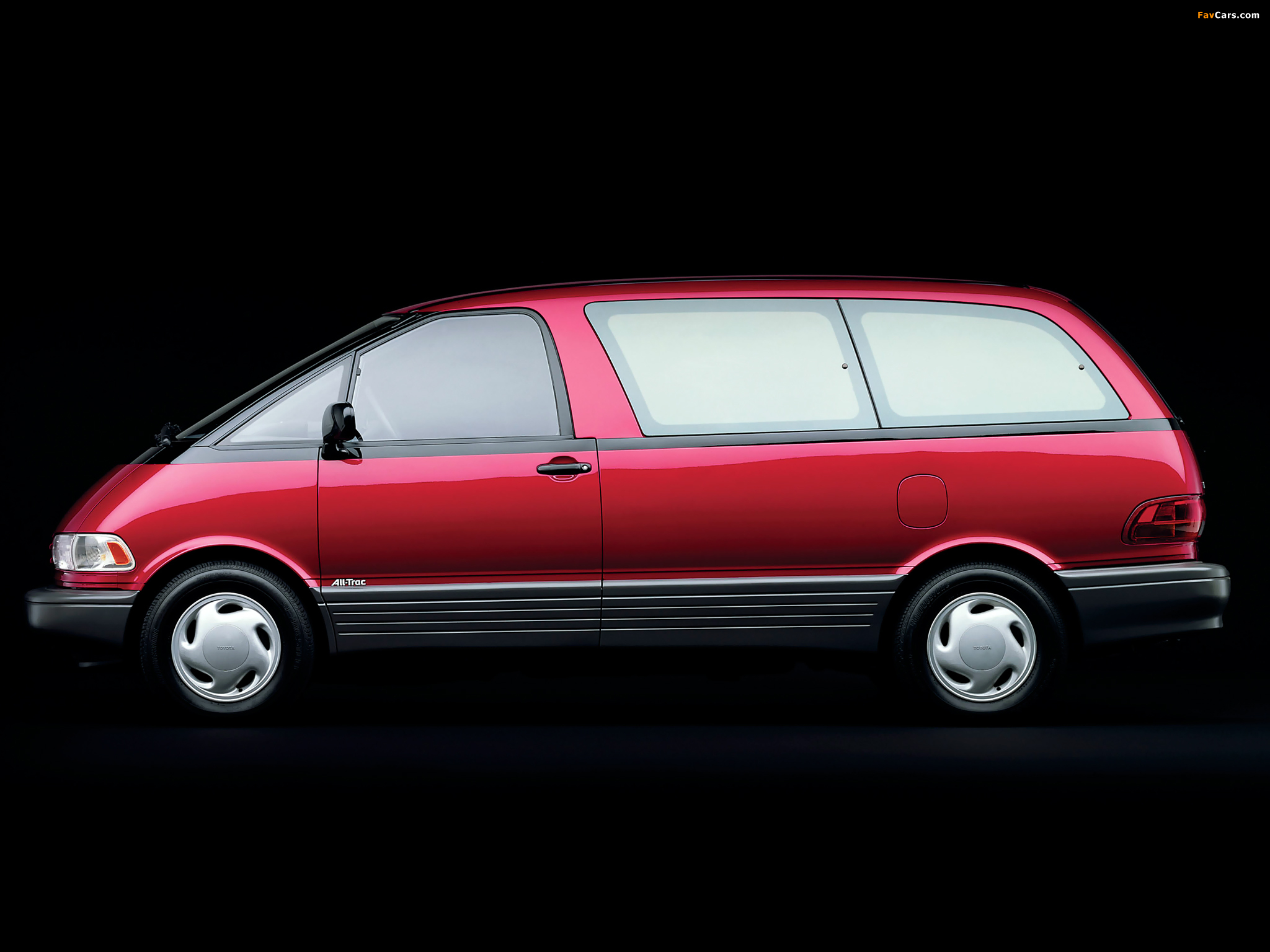 Toyota Previa US-spec 1990–2000 wallpapers (2048 x 1536)