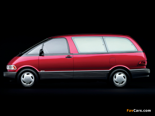 Toyota Previa US-spec 1990–2000 wallpapers (640 x 480)