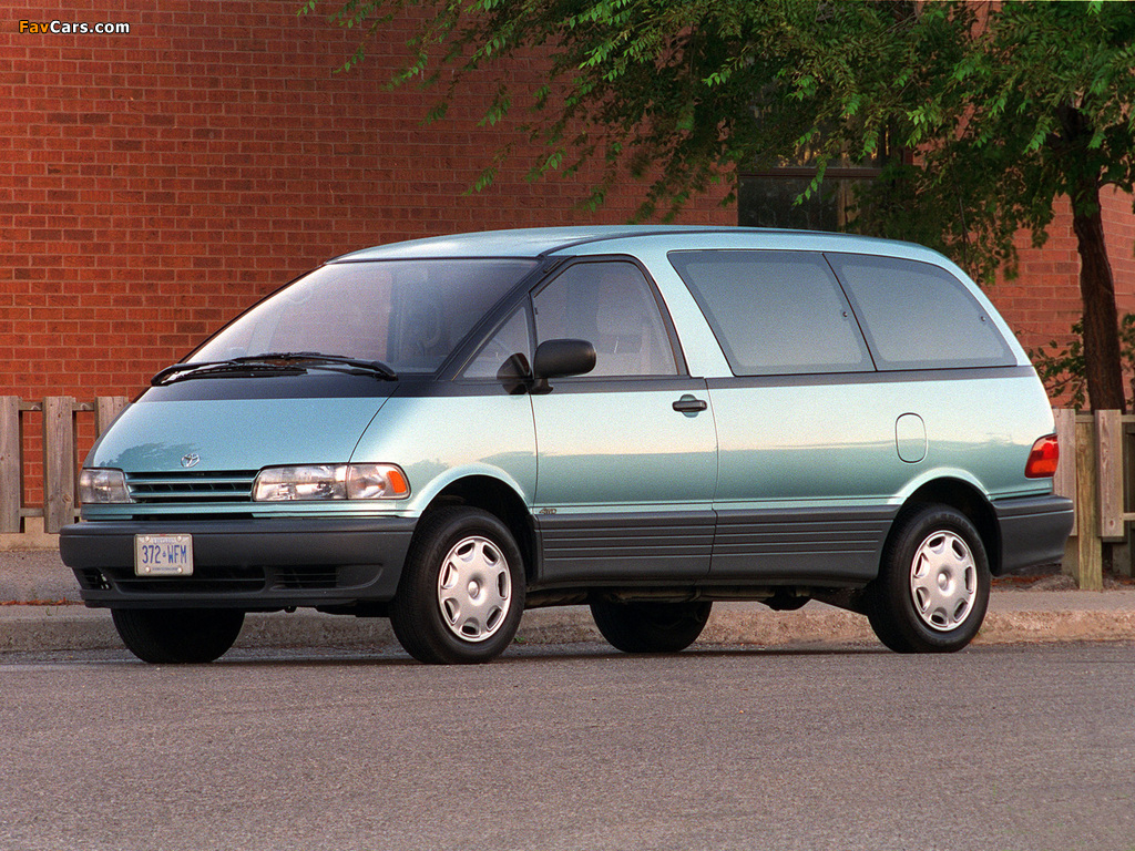 Toyota Previa US-spec 1990–2000 wallpapers (1024 x 768)