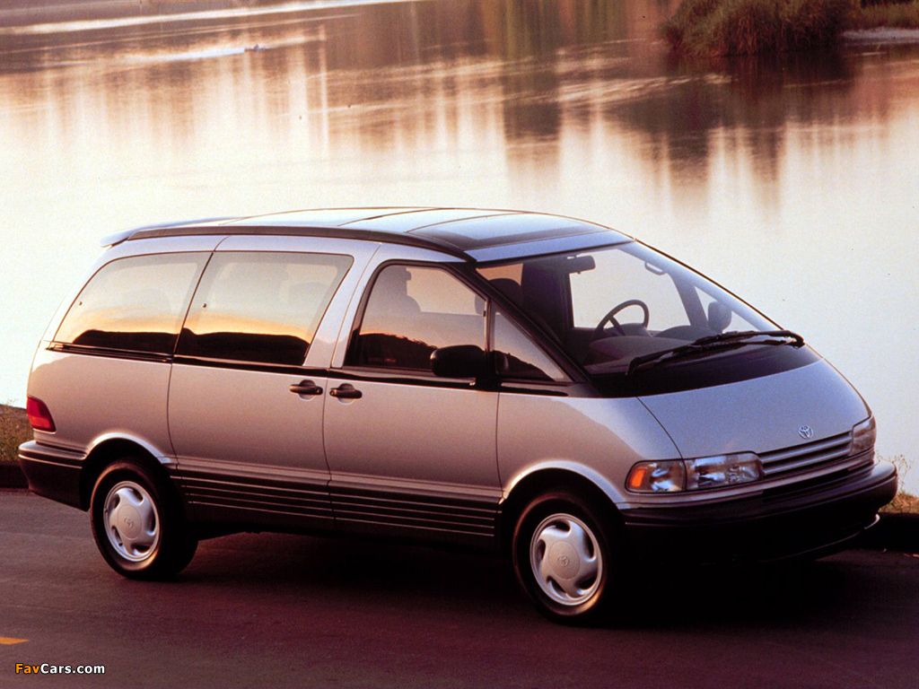 Toyota Previa 1990–2000 wallpapers (1024 x 768)