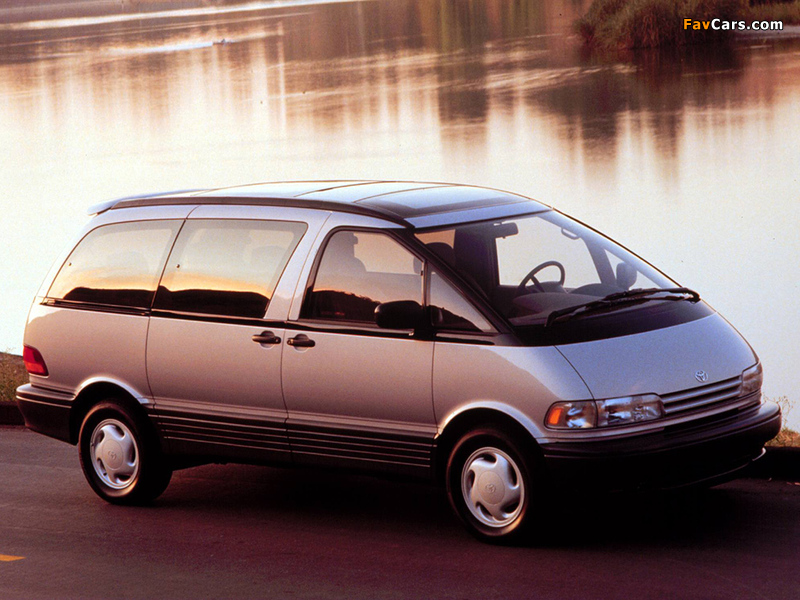 Toyota Previa 1990–2000 wallpapers (800 x 600)
