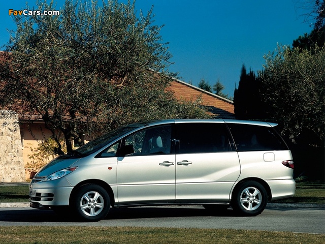Toyota Previa 2000–05 photos (640 x 480)