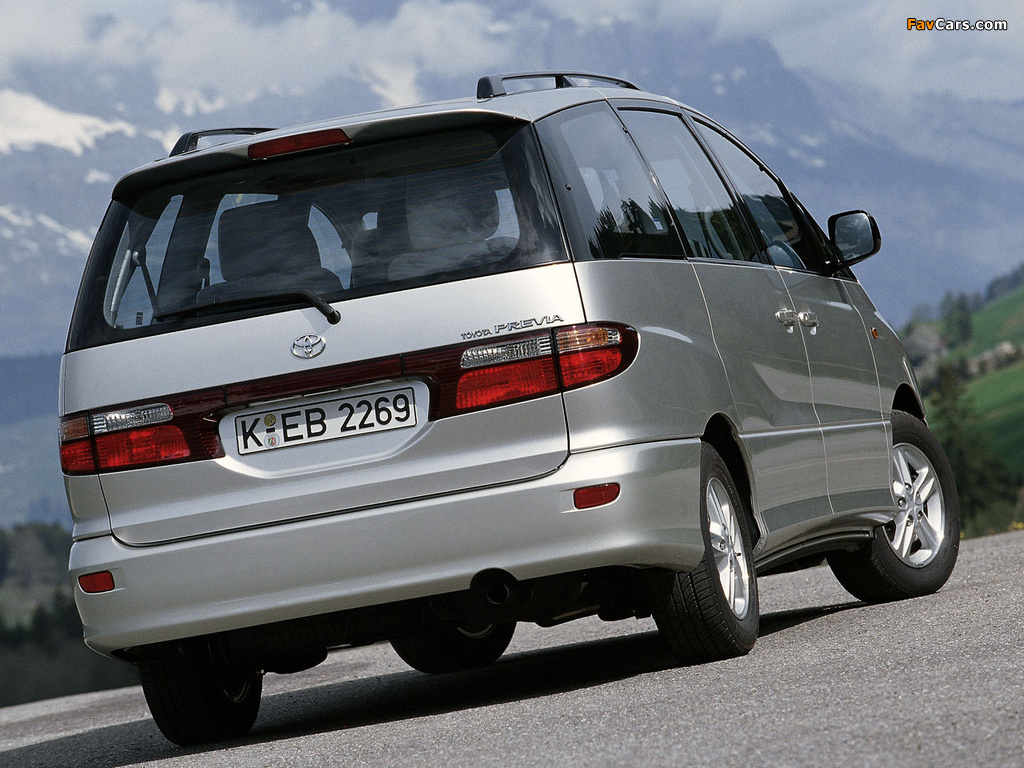 Toyota Previa 2000–05 wallpapers (1024 x 768)