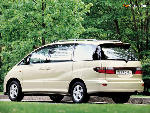 Toyota Previa 2000–05 wallpapers (640 x 480)