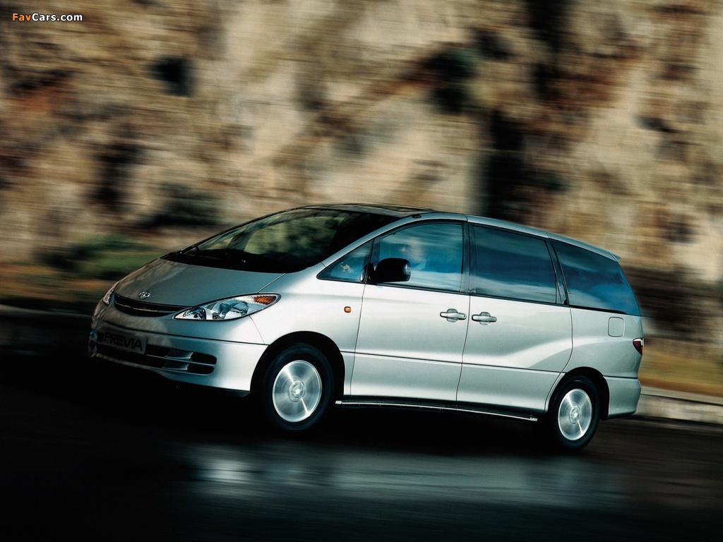 Toyota Previa 2000–05 wallpapers (1024 x 768)