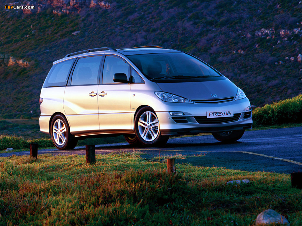 Toyota Previa 2005–07 images (1024 x 768)