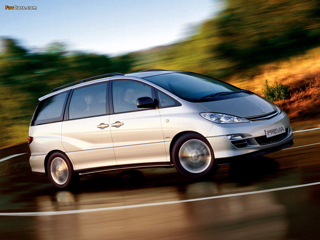 Toyota Previa 2005–07 photos (1024 x 768)