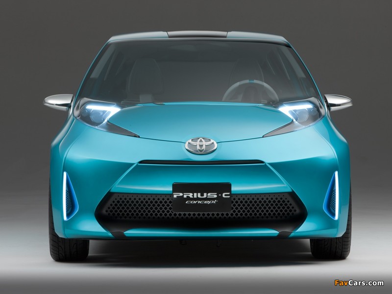 Toyota Prius c Concept 2011 wallpapers (800 x 600)