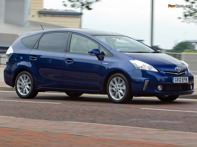 Photos of Toyota Prius+ UK-spec (ZVW40W) 2012 (800 x 600)