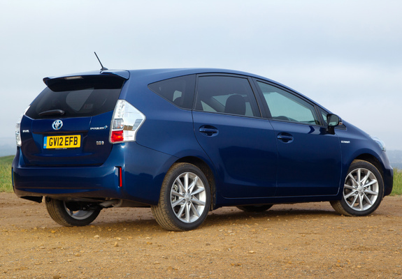 Pictures of Toyota Prius+ UK-spec (ZVW40W) 2012