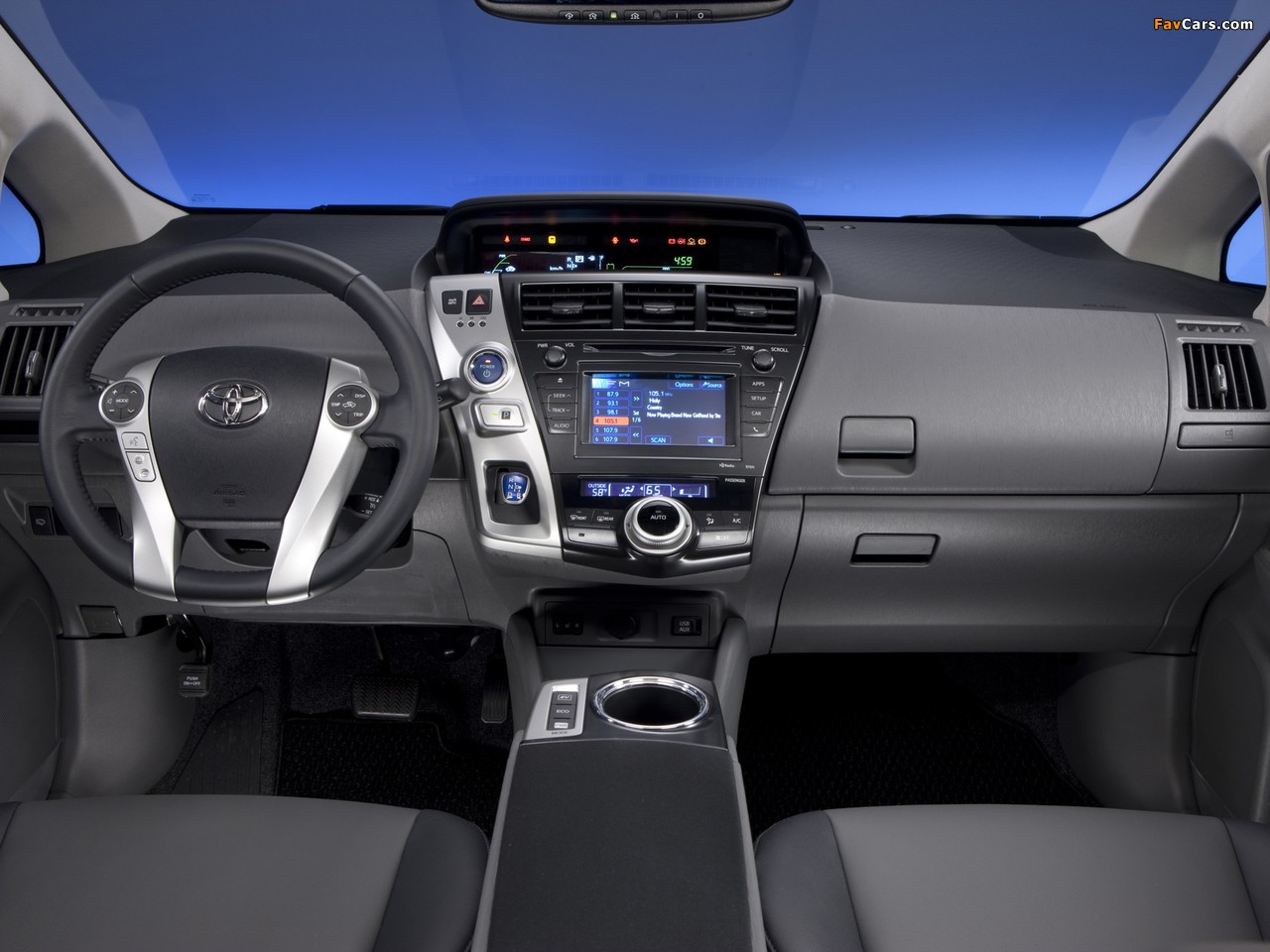 Toyota Prius v (ZVW40W) 2011 images (1280 x 960)