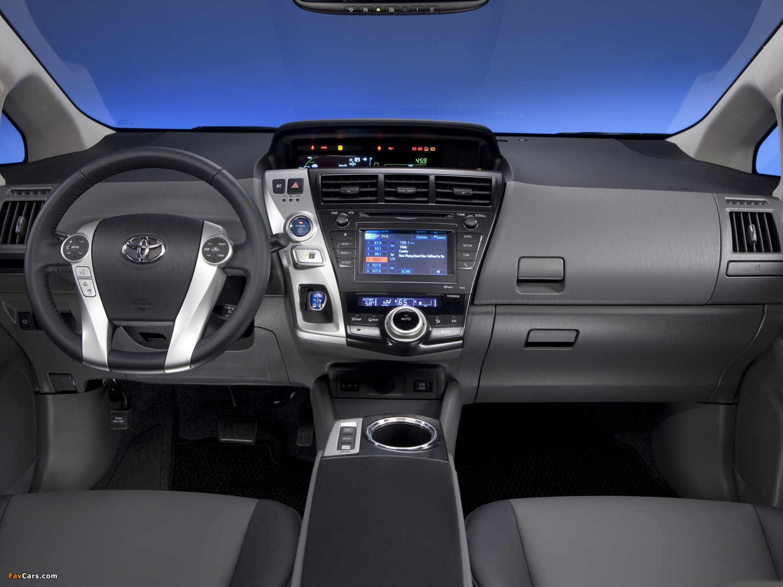Toyota Prius v (ZVW40W) 2011 images (1600 x 1200)