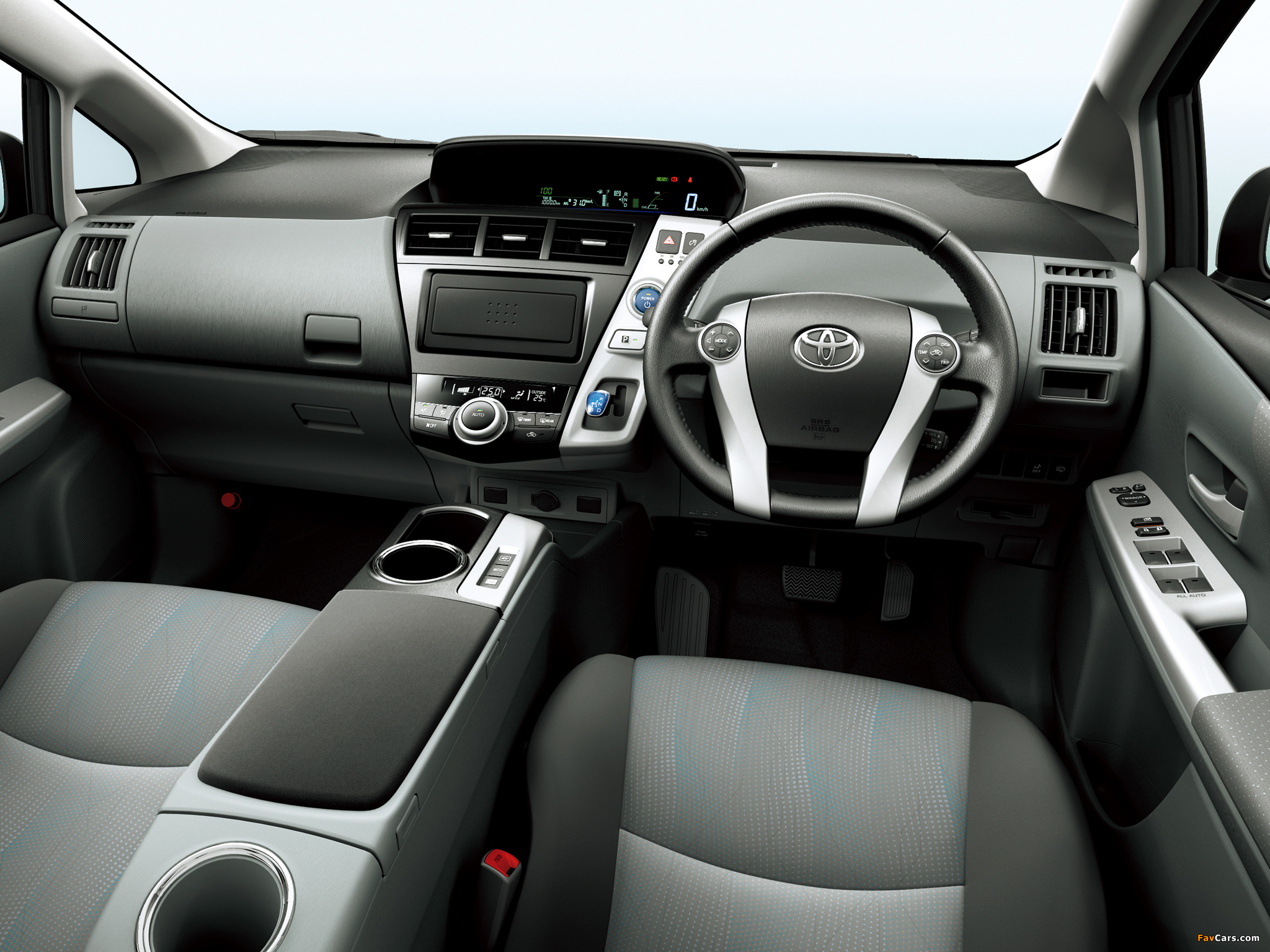 Toyota Prius α (ZVW40W) 2011 pictures (2048 x 1536)