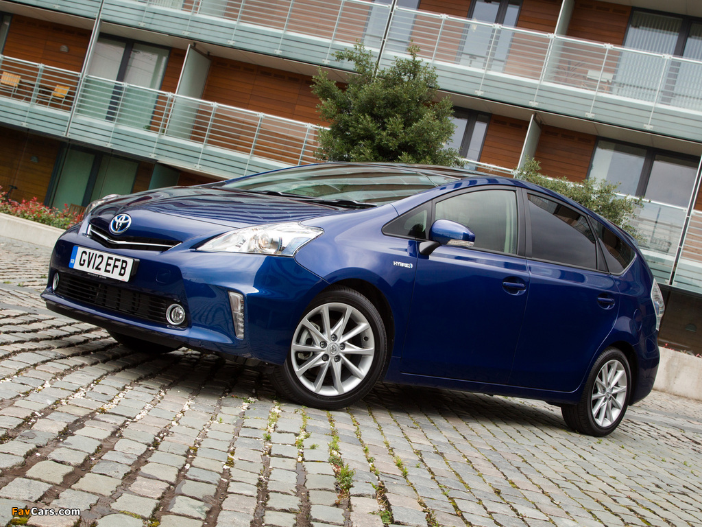 Toyota Prius+ UK-spec (ZVW40W) 2012 photos (1024 x 768)