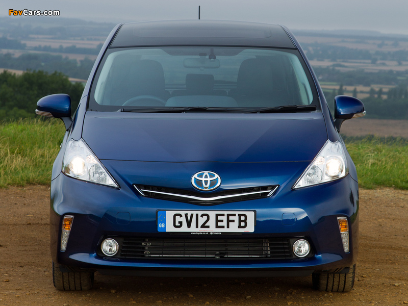 Toyota Prius+ UK-spec (ZVW40W) 2012 pictures (800 x 600)